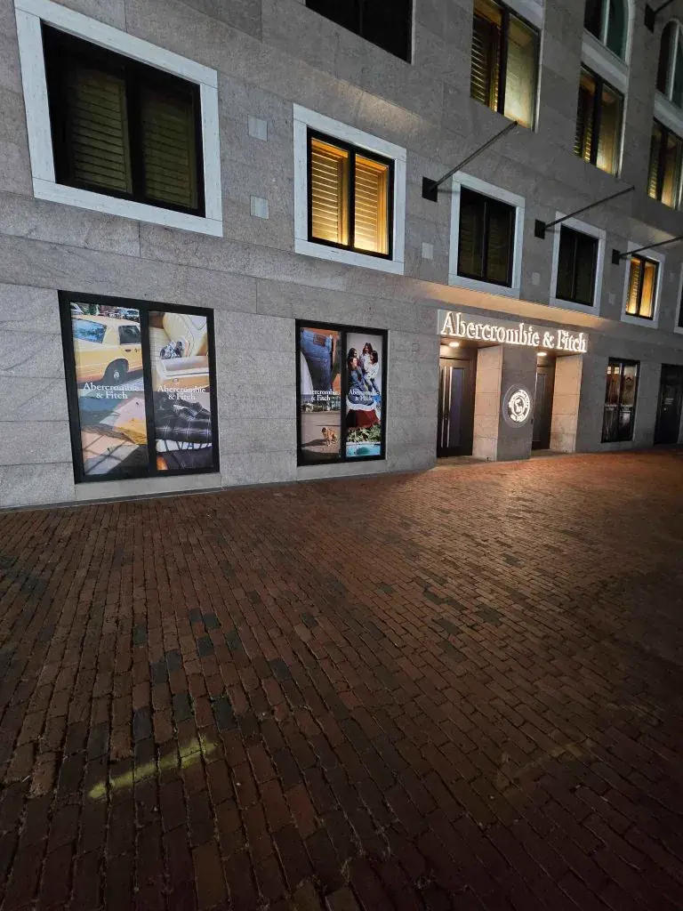 Abercrombie & Fitch installation by Theory Media