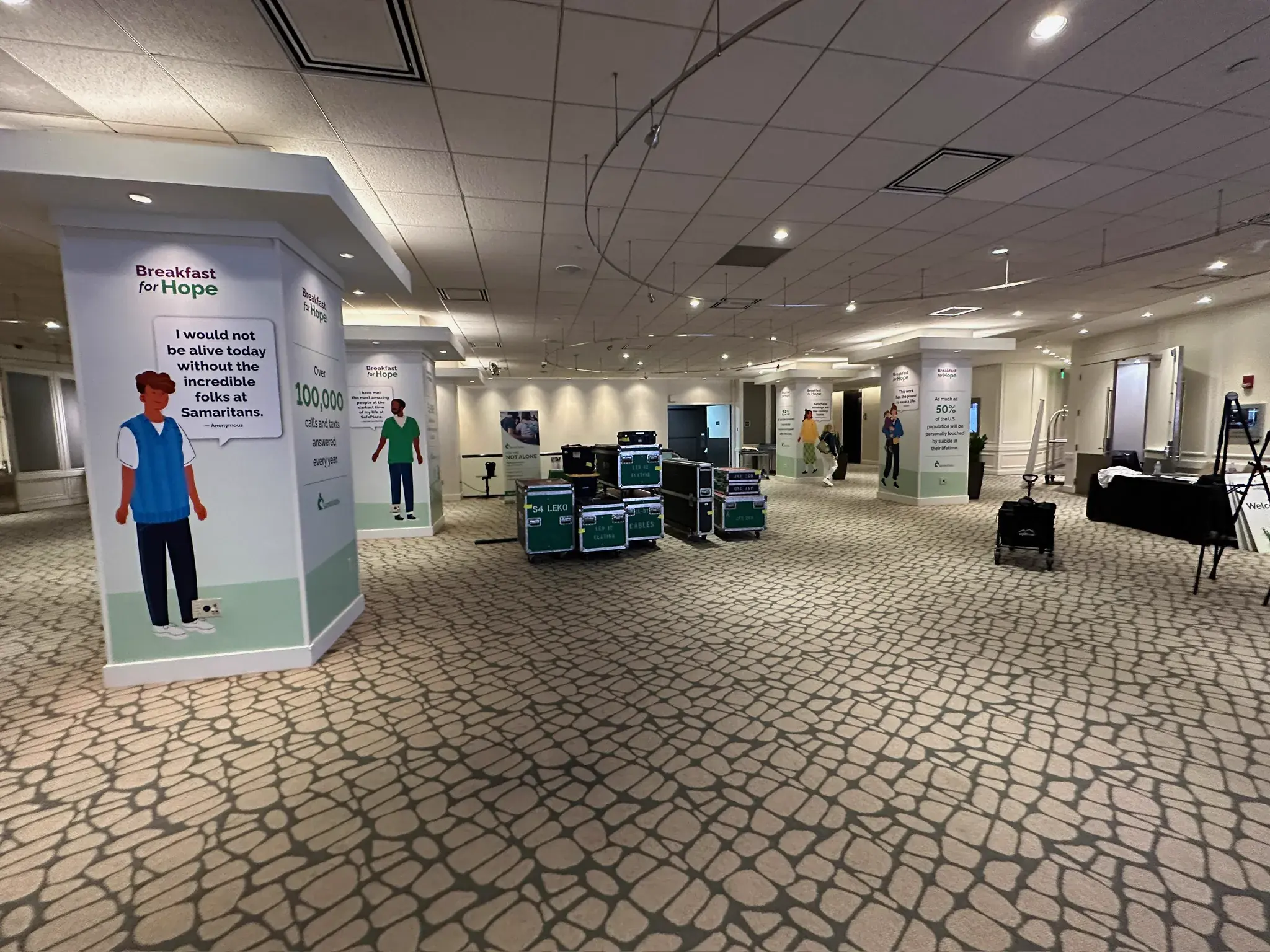 Samaritans installation by Theory Media