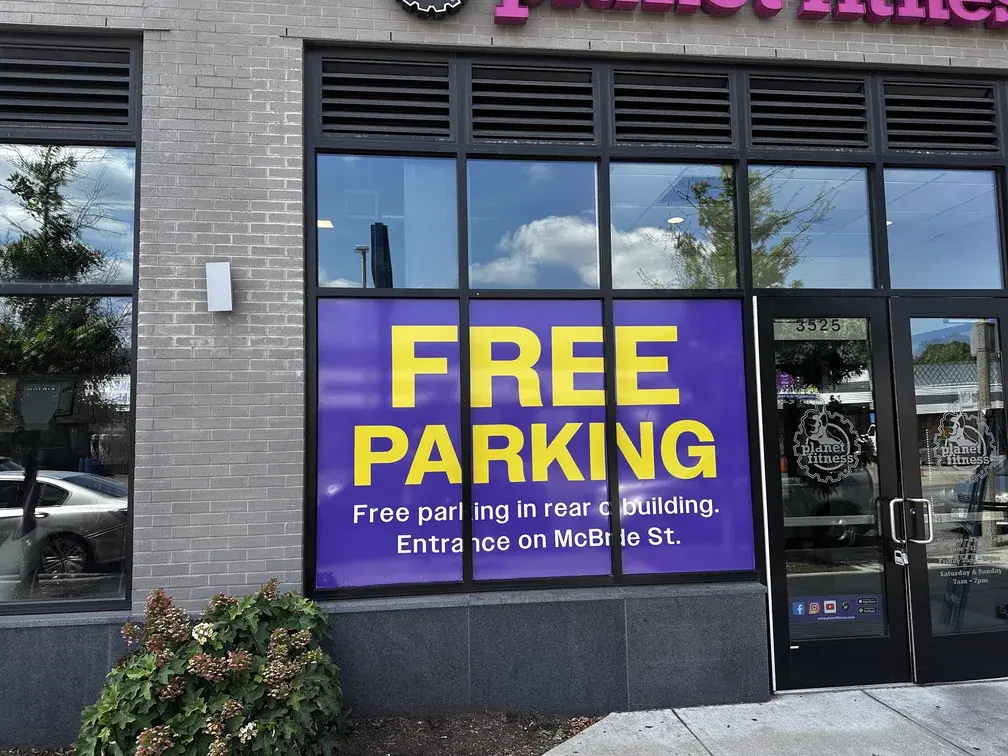 Planet Fitness installation by Theory Media