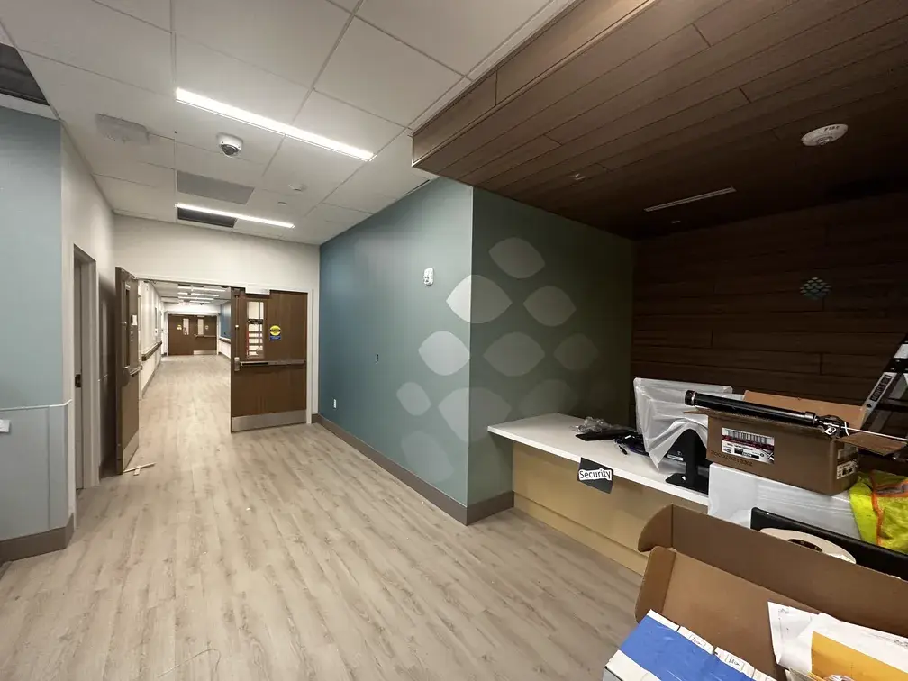 Theory Media wall covering installation